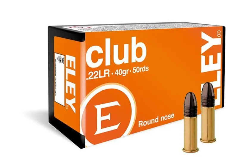 Eley .22 40gr Club Ammunition